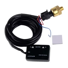 1/8 NPT Sensor Digital Auto Oil Pressure Gauge Display 4WD Turbo Diesel Petrol