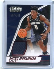 2022-23 Chronicles Draft Picks AMINU MOHAMMED RC Threads Jersey Relic RED /199