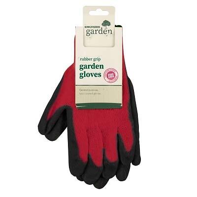 lARGE RUBBER GRIP GARDEN GLOVES
