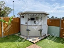 2.1x2.1 CORNER BAR LOGLAP TIMBER MADE TO MEASURE BARS MAN CAVE BESPOKE