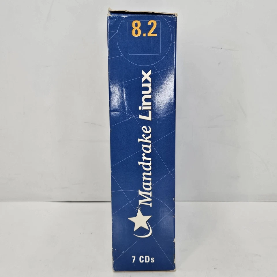 Linux Mandrake 8.2 PowerPack Edition Operating System Software 7 CD'S Manuals - Image 3 of 4