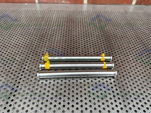 Lot of 3 - 316 Stainless Steel Pipe Straight Connector 9" x 3/4"