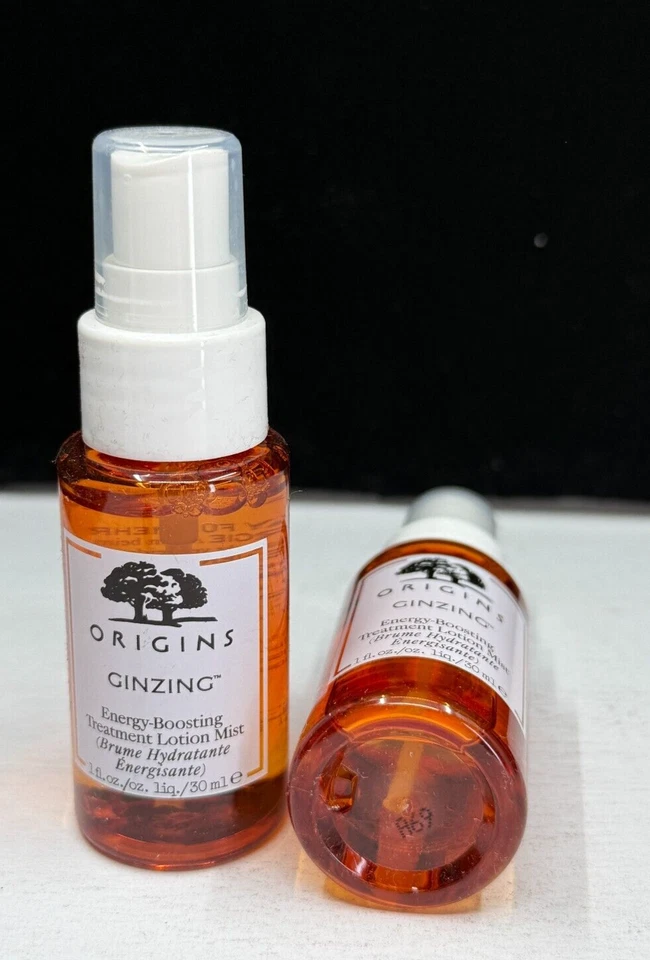 Origins Ginzing Energy Boosting Tratamiento Loción Bruma 2 OZ en total [LOTE DE 2] Foto 4 de 4