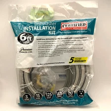 Certified Appliance Accessories DWKITST Dishwasher Installation Kit