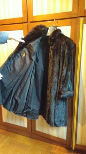 Cappotto pelliccia visone maschio vintage - Foto 3 di 4