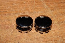 NOS Kool Stop Vintage Metal Bicycle Handlebar End Plugs/Road Bike/Silver/Chrome