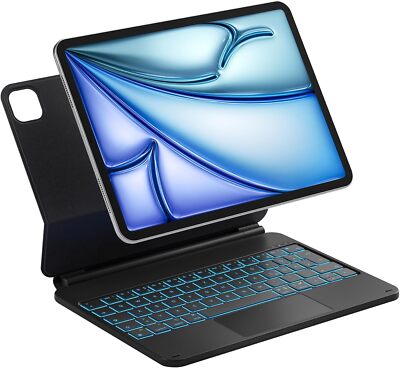 Inateck Magnetische Tastatur Hülle iPad Pro 11 Zoll 2024 M4 mit Trackpad