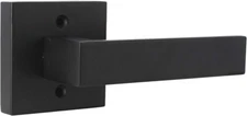 Probrico Single Door Dummy Lever Handle in Matte Black For Closet Balcony Pantry