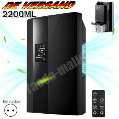 MARKENLOS Dehumidifier Luftentfeuchter Raumentfeuchter Entfeuchter Bautrockne Elektrischer