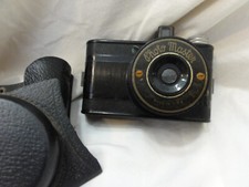 Vintage Photo Master Candid Type Film Camera, 1940  s Era  With Case