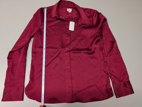Camicia donna manica lunga A New Day - Rossa taglia X-Small - Foto 5 di 6
