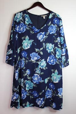dutch blue dress Gwyneth Dress in Dutch Floral  Louise New York