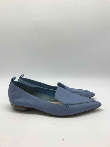 Pre-Owned Nicholas Kirkwood Blue Size 37 Loafer Flats - Picture 10 of 12