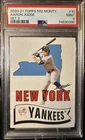 Topps 2020-21 582 Montgomery Aaron Judge #10 PSA 9 New York Yankees RARE CARD