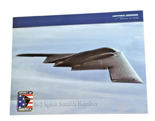 Vintage B-2 Spirit Stealth Bomber Northrop Grumman Aircraft Brochure 2007 USA