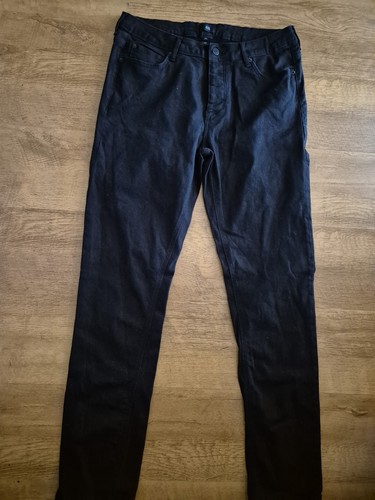 SCHWARZE HERRENJEANS RIVER ISLAND UK34L