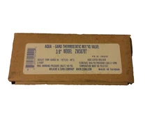 WILKINS ZURN AQUA-GARD THERMOSTATIC MIXING VALVE 3/8" ZW3870T  NEW
