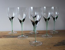6x Marc Aurel Nachtmann Kristall Weißwein Glas Weinglas - sehr gut erhalten.