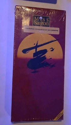 Miss Saigon - London Musical Cast Recording 2 CD BIG BOX Brand New RARE 