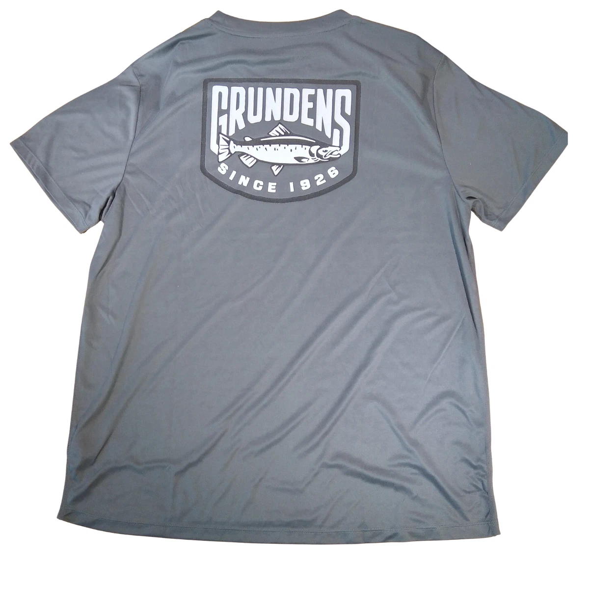 T-shirt Coton Grundens Manches Courtes Bleu Taille XS - Neuf Avec étiquettes