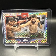 2025 Topps Chrome UFC - Khamzat Chimaev #114 X-Fractor