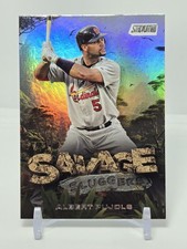 2025 Topps Stadium Club SS-10 Albert Pujols Savage Sluggers Insert SP