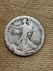 1916 - S Walking Liberty Half Dollar - .900 Silver