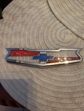 Vintage Oem 1956 Chevrolet Bel Air Trunk Emblem Vgc