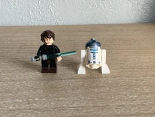 LEGO Star Wars Anakin and R2-D2 Minifigures