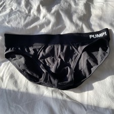 Large Black PUMP sexy fit briefs New2U Poss Gay Int