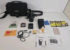 Canon EOS Rebel XSi 450D 12.2MP DSLR Camera With Accessories