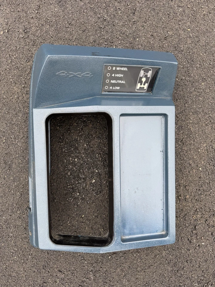 Blazer camioneta Chevy GMC S10 S15 82-94 Jimmy azul piso central 4x4 consola de cambio Foto 2 de 4