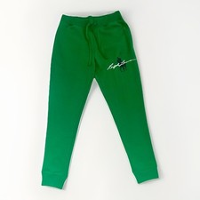 Image of Polo Ralph Lauren Men's Sweatpants Joggers Green Script Logo New Cotton Mix New