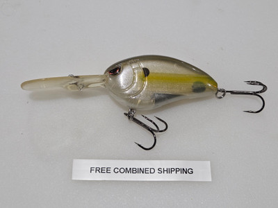 Spro Little John DD 70 Crankbait Clear Chartreuse Good Used Condition