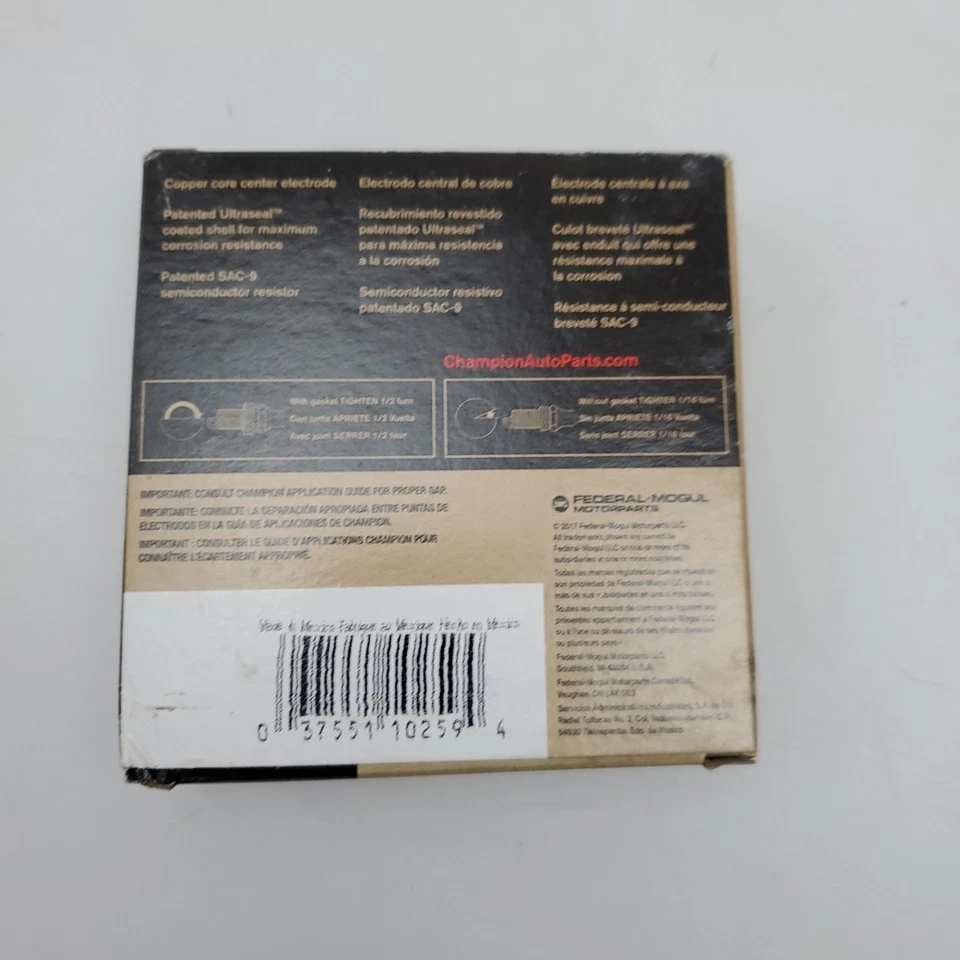 Caja Champion 871 Bujías RJ8C (Cantidad 4) Foto 2 de 4