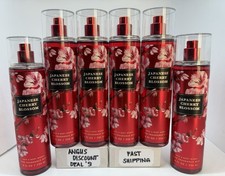 Bath  Body Works 6PCS JAPANESE CHERRY BLOSSOM FINE FRAGRANCE MIST 8oz, NEW