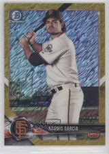 2018 Bowman Chrome Prospects Gold Shimmer Refractor /50 Aramis Garcia 1j6