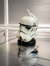 Star Wars Stormtrooper Helmet Ornament Car Mirror Hanger 2.5 Star Wars Stormtrooper Helmet Ornament Car Mirror Hanger 2.5