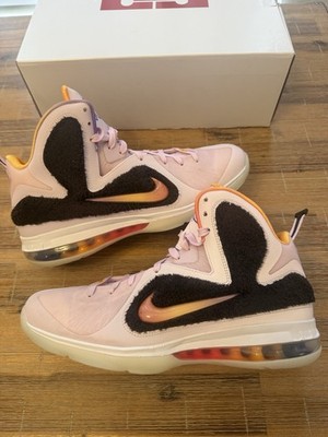 Nike LeBron 9 King of LA Regal Pink DJ3908-600 Men's Size 13 OG Box Used
