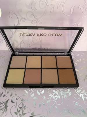 Makeup Revolution Ultra Pro Glow Highlighter Palette Brandneu