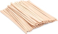 Wooden Coffee Stirrers - Coffee Stir Sticks 7.5 Inch,100pcs Disposable Birch