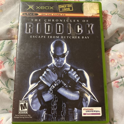 Chronicles of Riddick: Escape From Butcher Bay Microsoft Xbox Original Tested