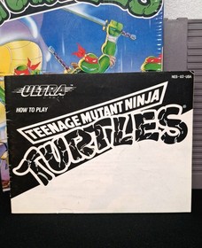 Teenage Mutant Ninja Turtles (Nintendo NES, 1989) CIB completo quasi come nuovo