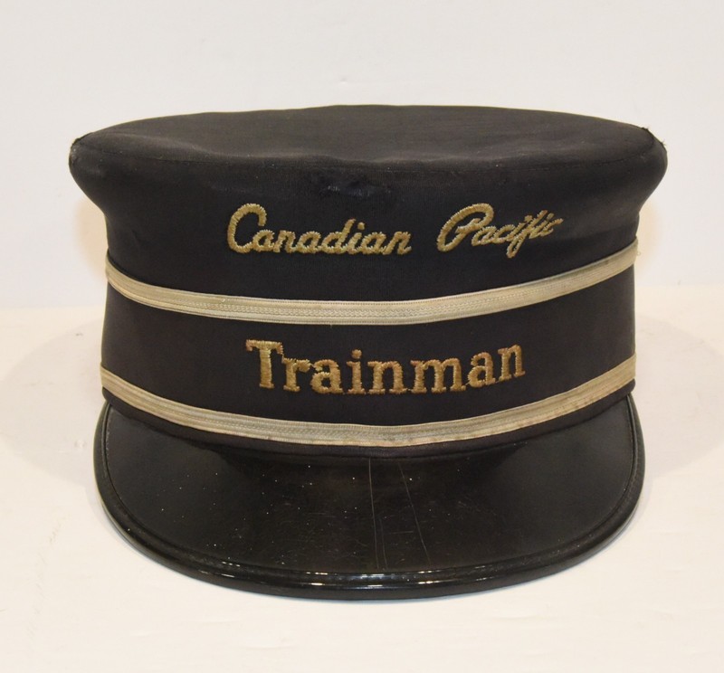 CANADIAN PACIFIC TRAINMAN VINTAGE HAT EXCELLENT CONDITION