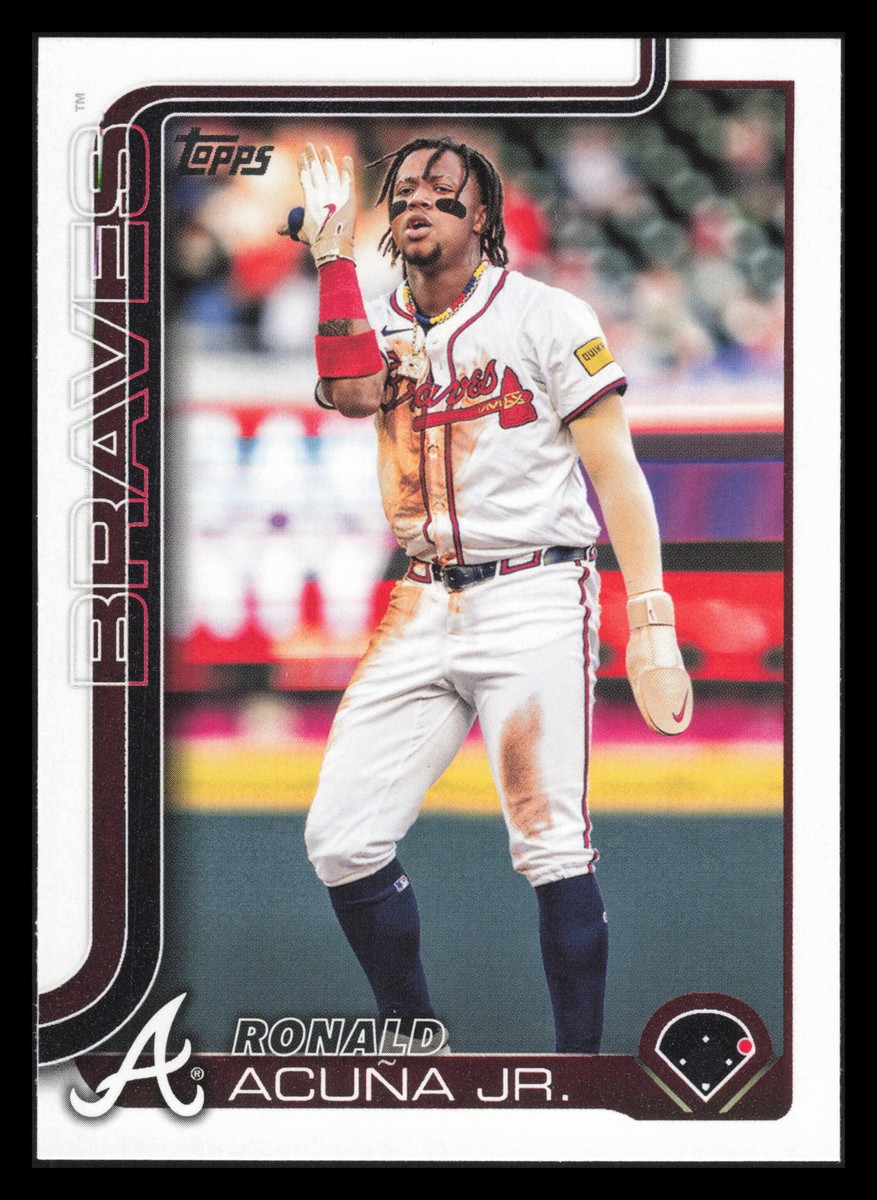 Ronald Acuna Jr. 2025 Topps Series 1 #207 Atlanta Braves | eBay
