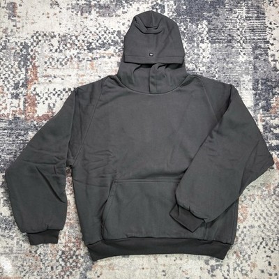 Yeezy Gap Logo Shrunken Hoodie Black Men's Size: L | eBay