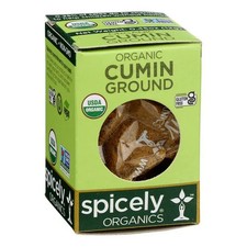 Cumin Bio Moulu 0,45 Oz (Caisse De 6) Par Spicely Organics