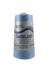 Coats & Clark SureLock Overlock Polyester Thread, Wedgewood, 3000 Yards - 1 Ct