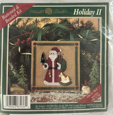 Mill Hill Buttoned Beaded Kit Holiday II Old St. Nick MHCB36 1994 NIP