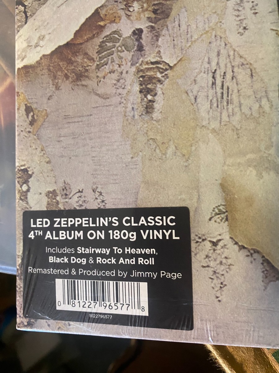 Led Zeppelin *IV *untitled *LP record *NEW *2020 *Atlantic *79657